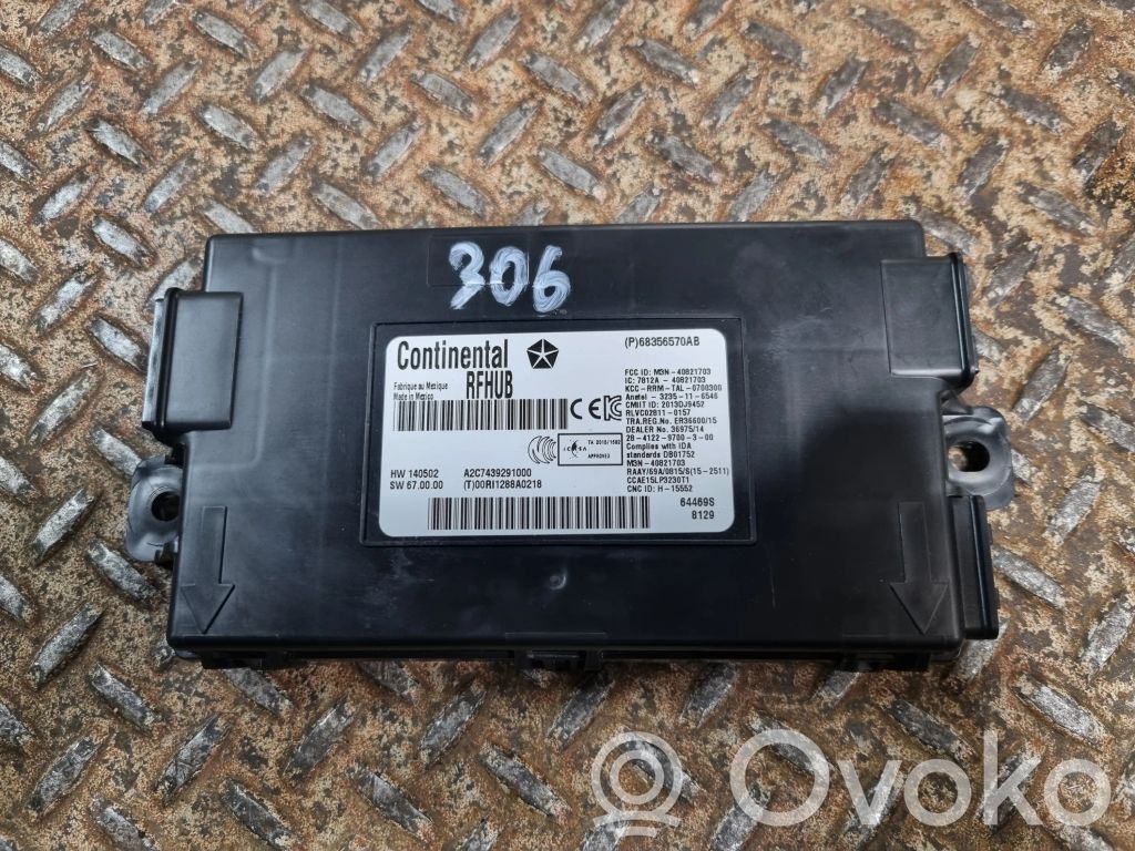 Dodge Challenger Beraktės sistemos KESSY (keyless) valdymo blokas/ modulis 