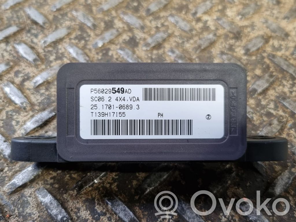 Dodge Challenger ESP acceleration yaw rate sensor 