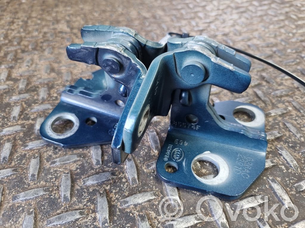 Front door hinge set