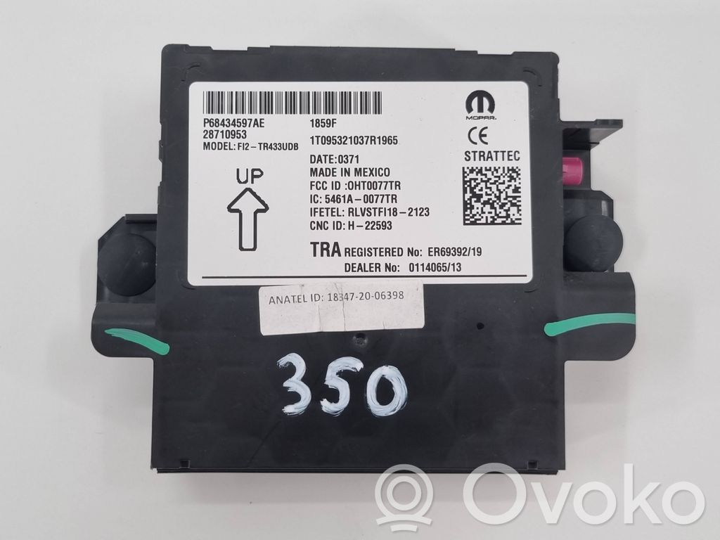 Ram 1500 DT Keyless (KESSY) go control unit/module 