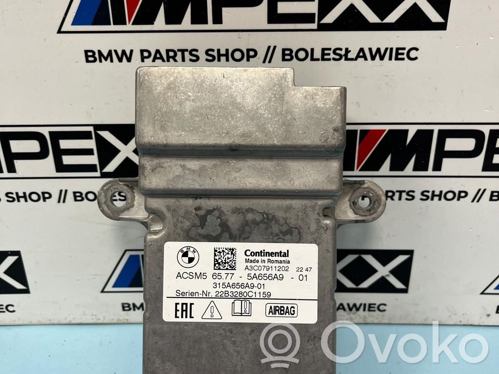 Airbag control unit/module   5A656A9,5A656A9