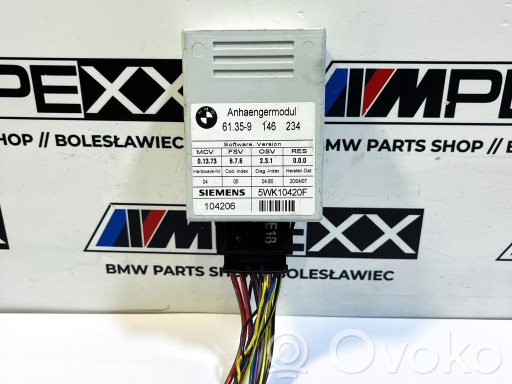 BMW 1 E81 E87 Vetokoukun ohjainlaite/moduuli 