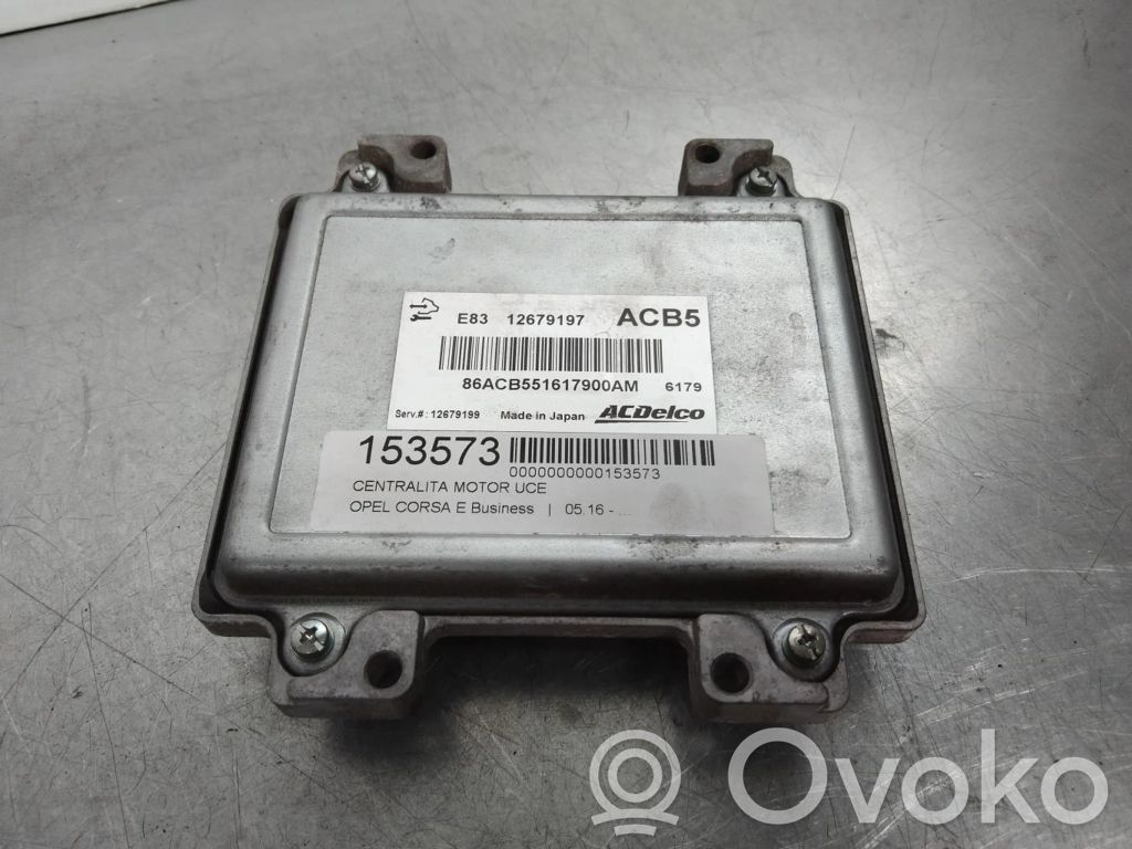 Unidad de control/módulo ECU del motor   12679197