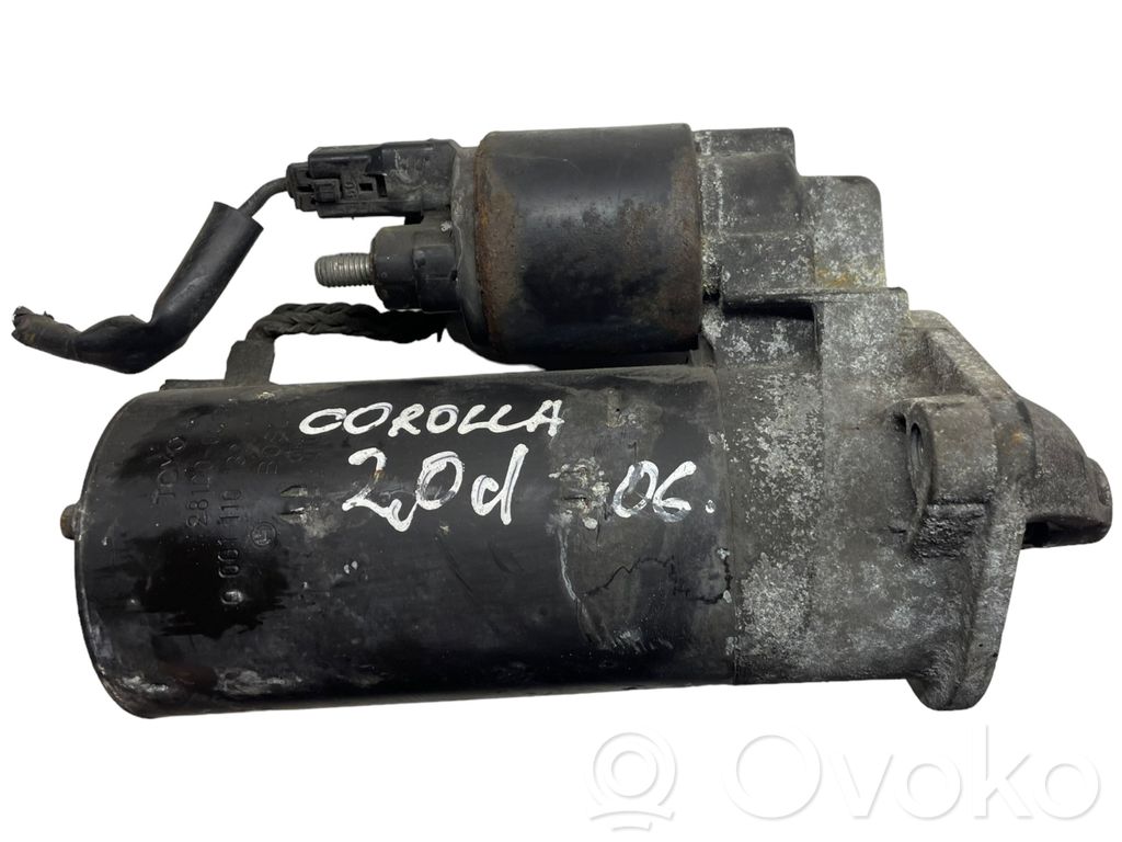 Toyota Corolla E120 E130 Starteris 