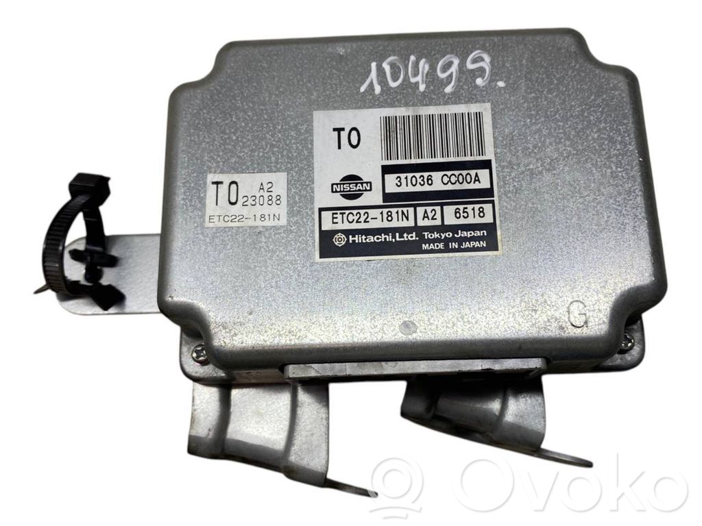 Gearbox control unit/module   31036CC00A,ETC22181N