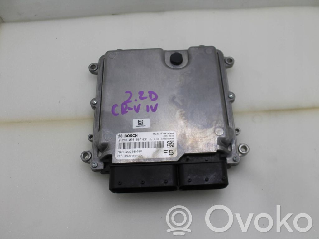 Engine control unit/module   0281030097,37820R7CG23,1039S63040