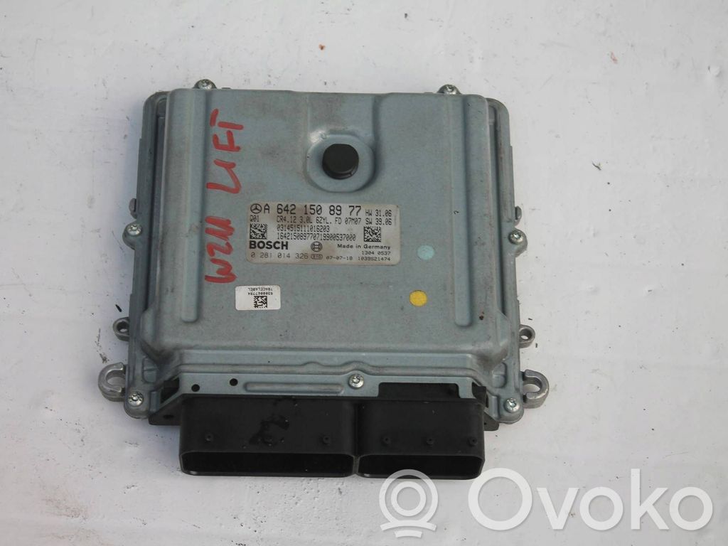 Engine control unit/module   A6421508977,0281014326,1039S21474
