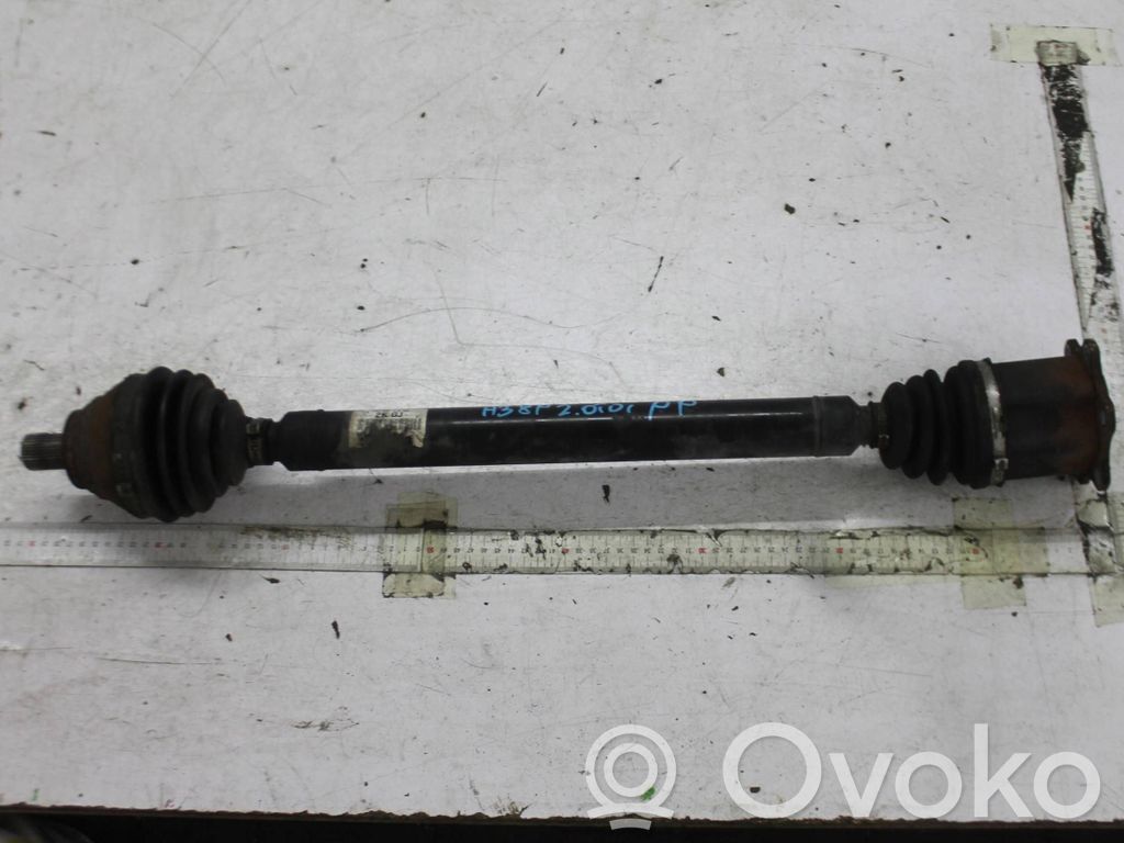 Audi A3 S3 8P Eje de transmisión delantero 