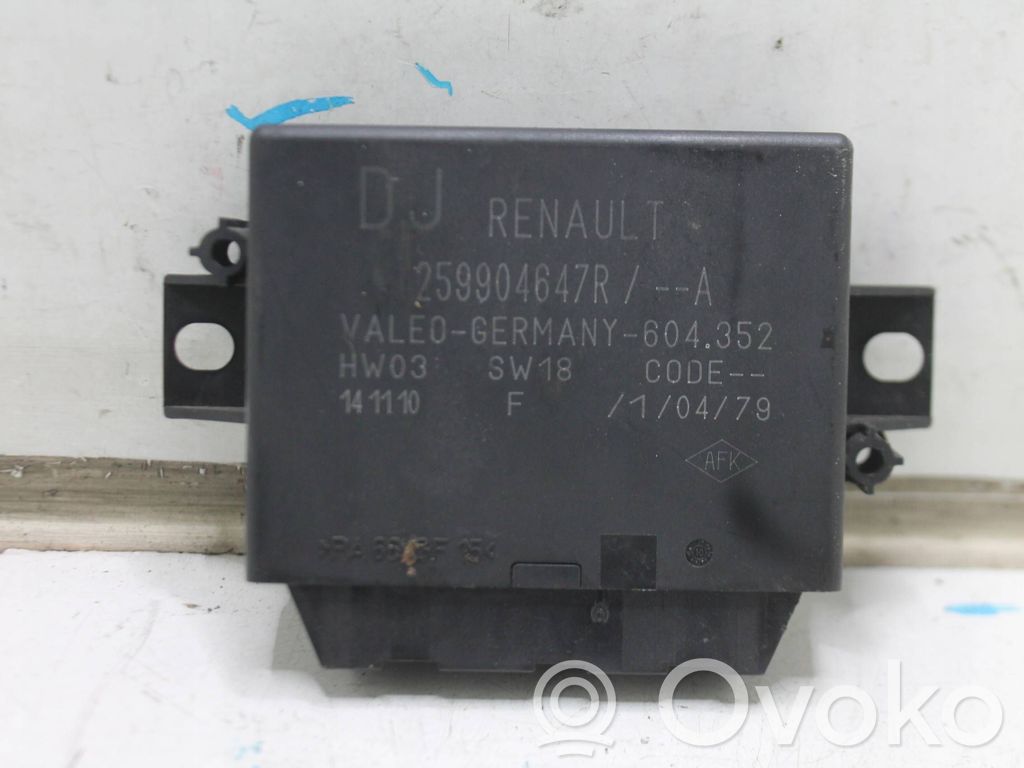 Renault Laguna III Sterownik / Moduł parkowania PDC 