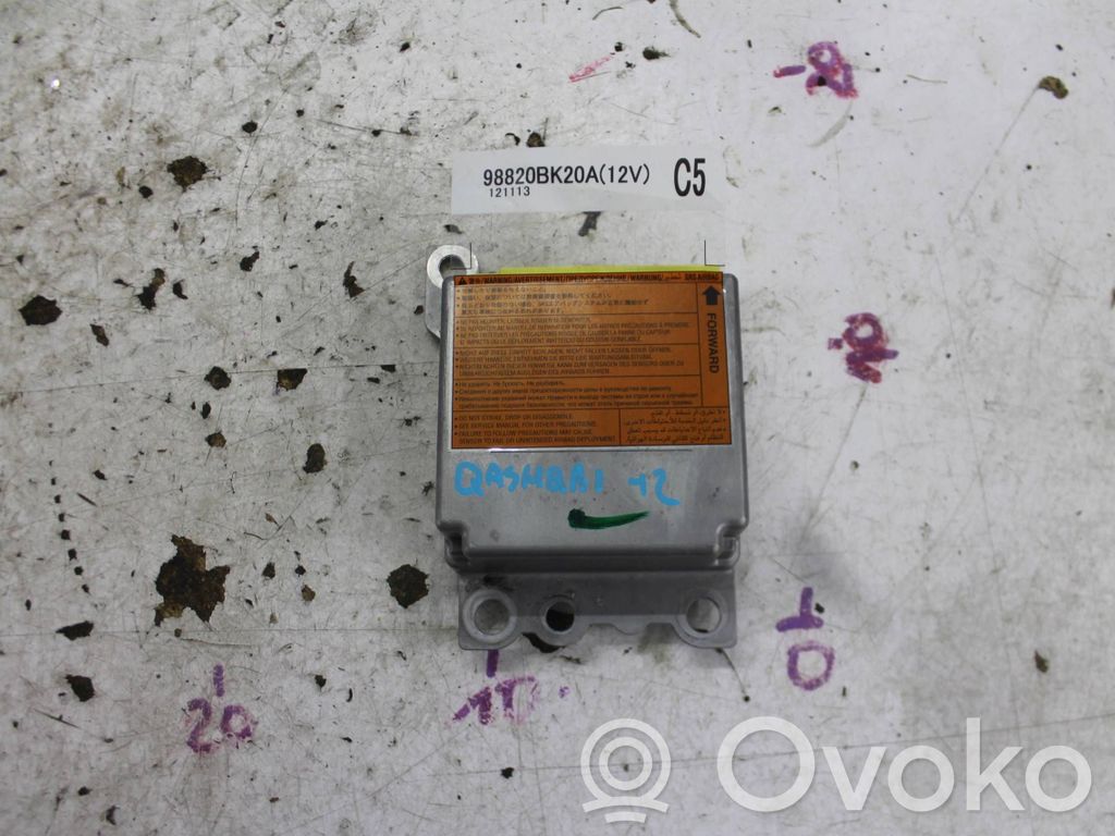 Nissan Qashqai+2 Unidad de control/módulo del Airbag 