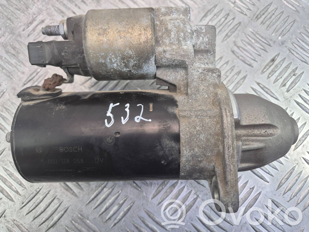 BMW 3 F30 F35 F31 Starteris 