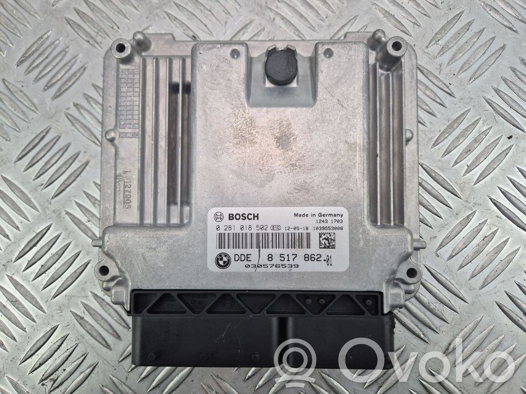BMW 3 F30 F35 F31 Engine control unit/module 