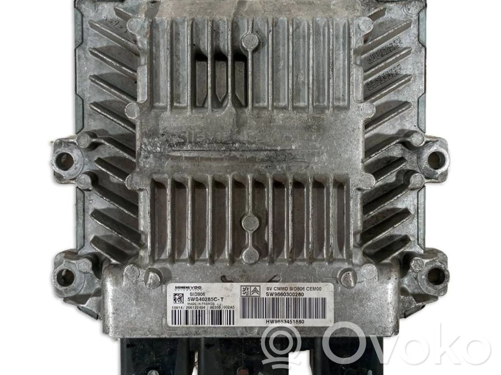 Citroen C3 Engine control unit/module 
