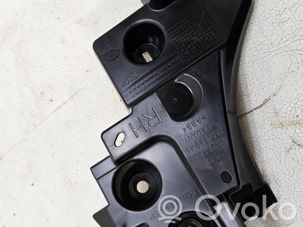 BMW 5 G60 G61 Soporte del parachoques delantero 