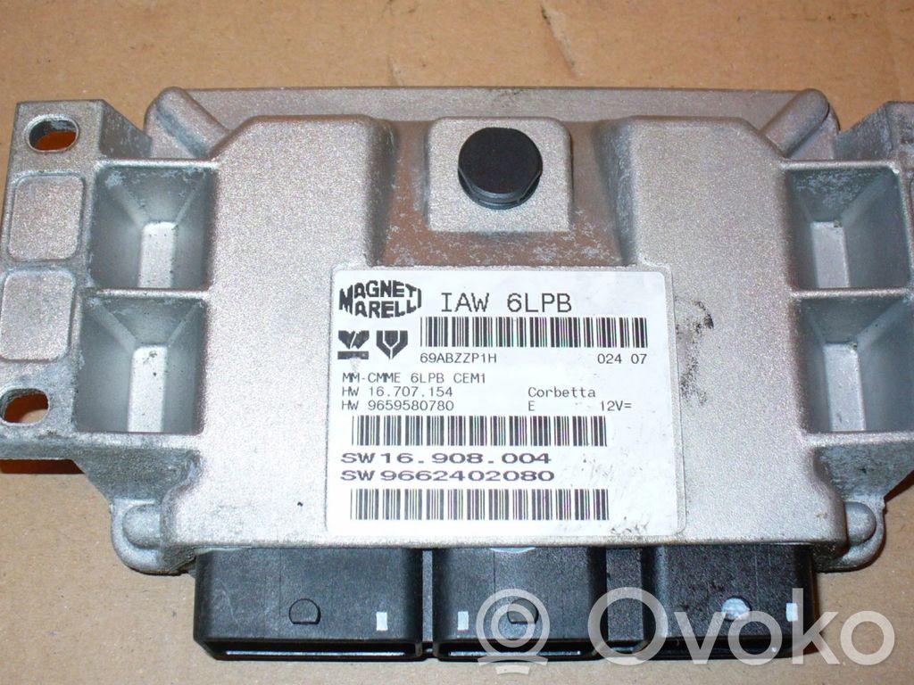 Citroen C4 I Picasso Engine control unit/module ECU 
