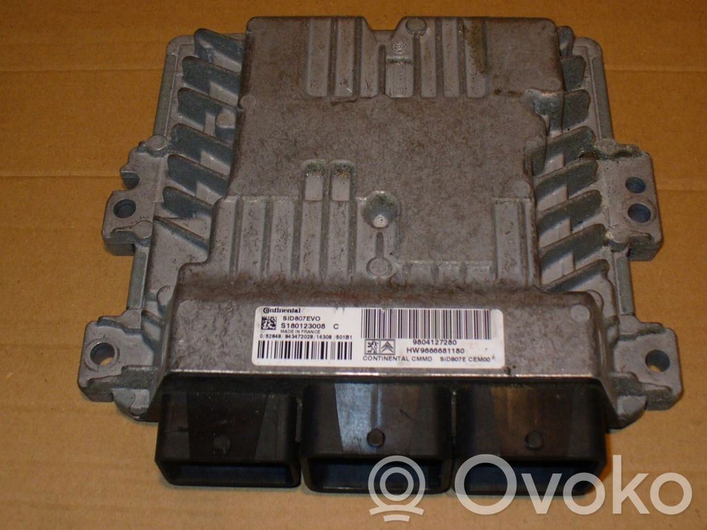 Galios (ECU) modulis   9804127280,S180123008C