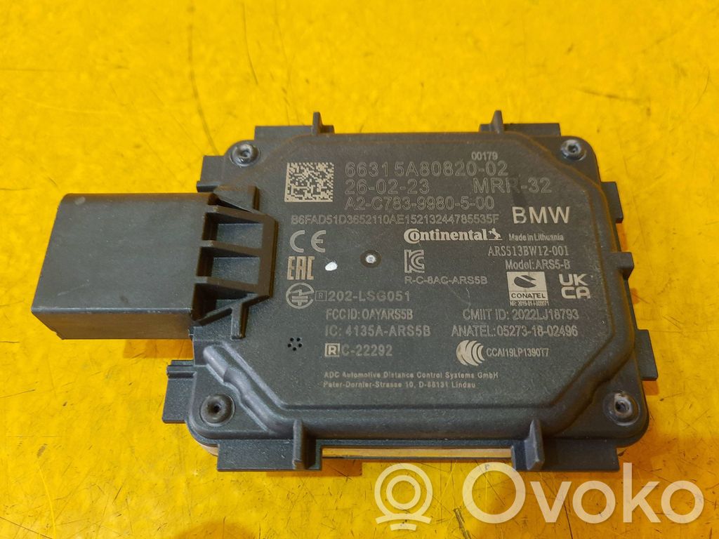 BMW 7 G70 Sensor de radar Distronic 