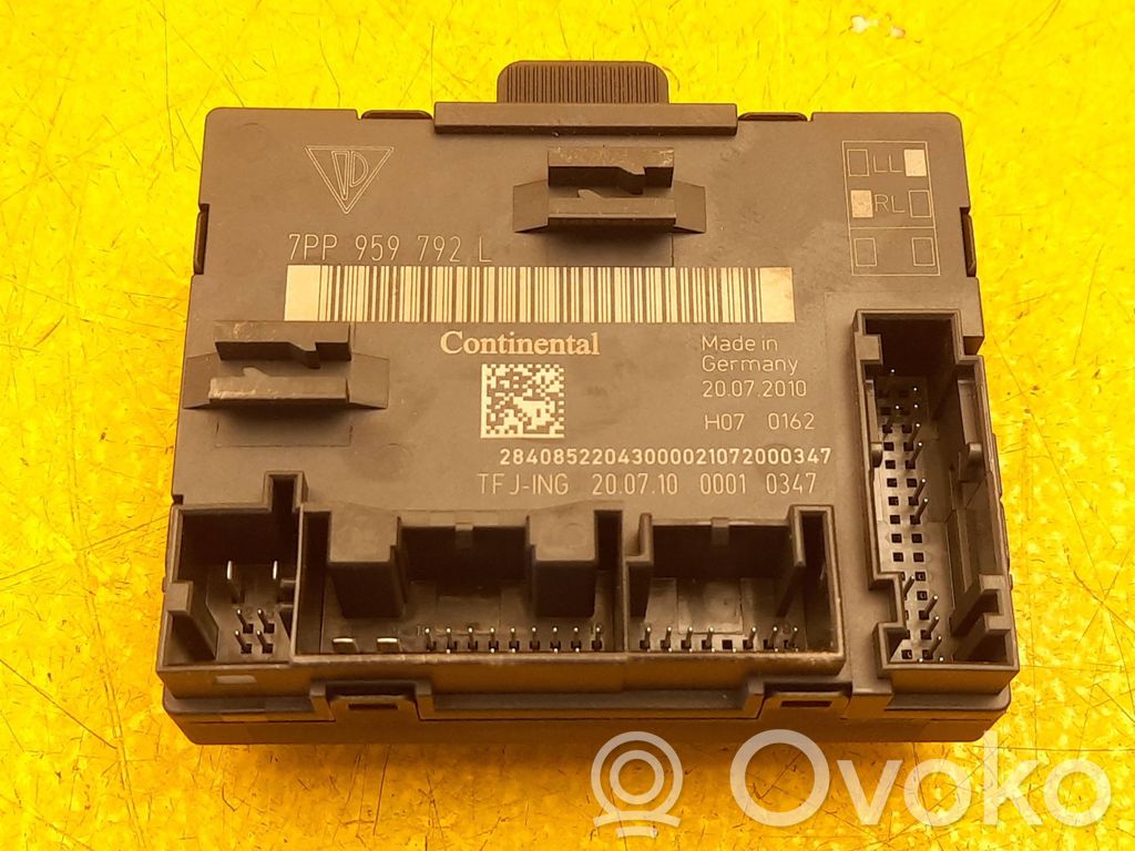 Porsche Cayenne (92A) Door control unit/module 