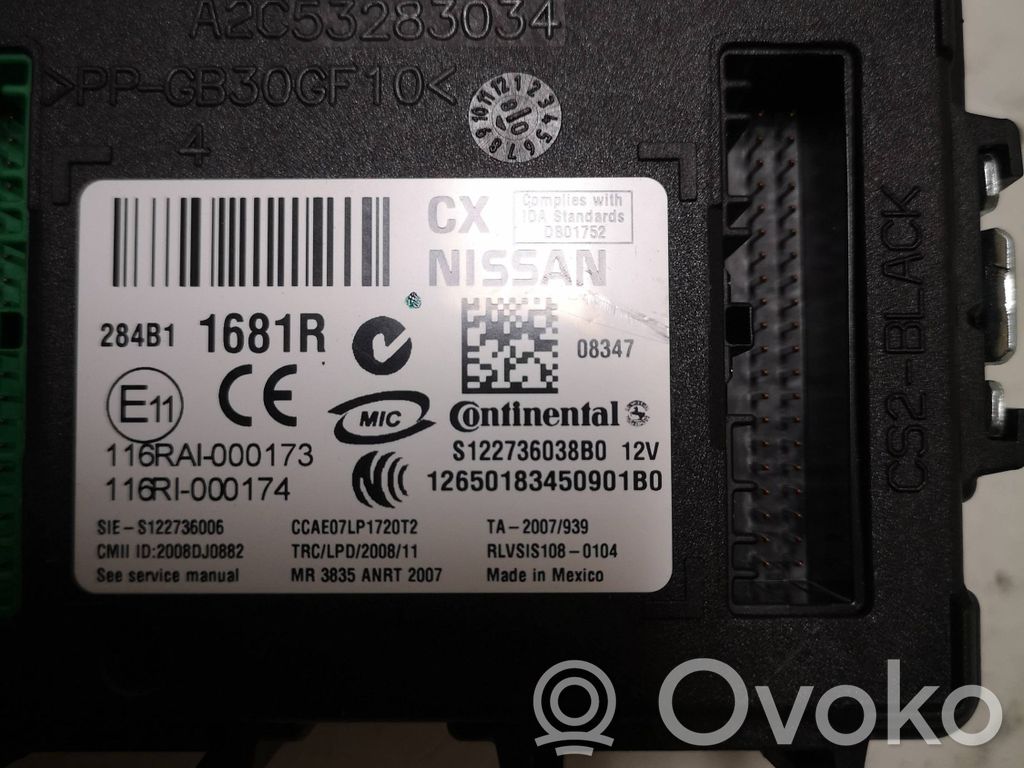 Renault Koleos I Moduł / Sterownik komfortu 