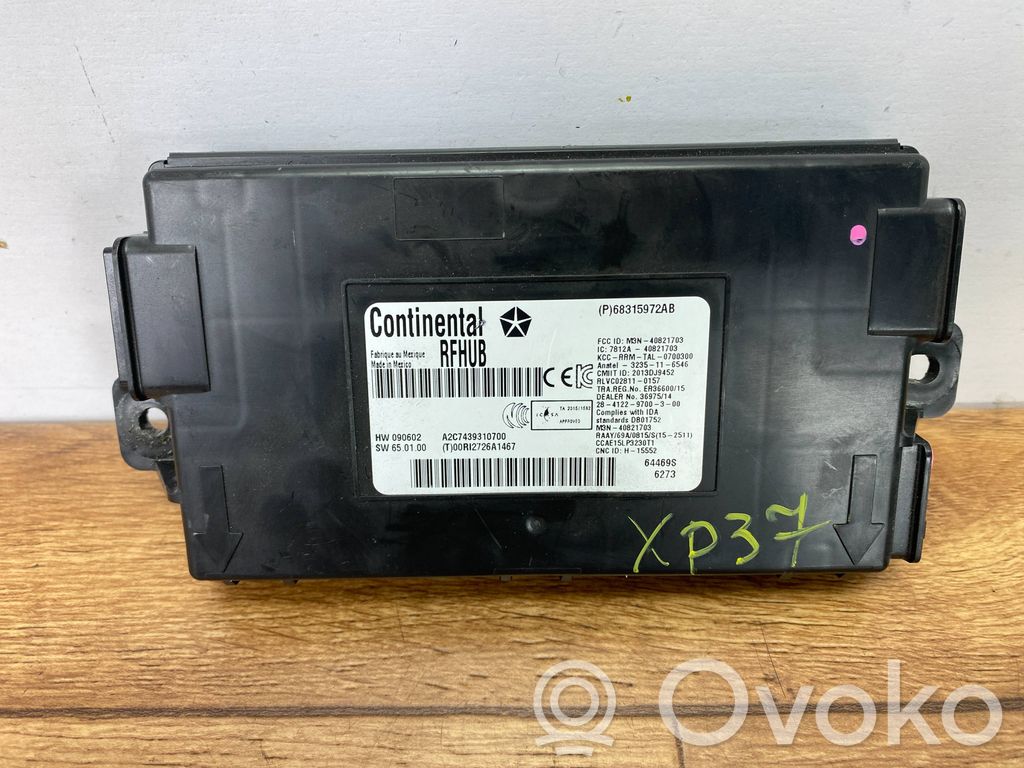 Dodge Charger Immobilizer control unit/module 