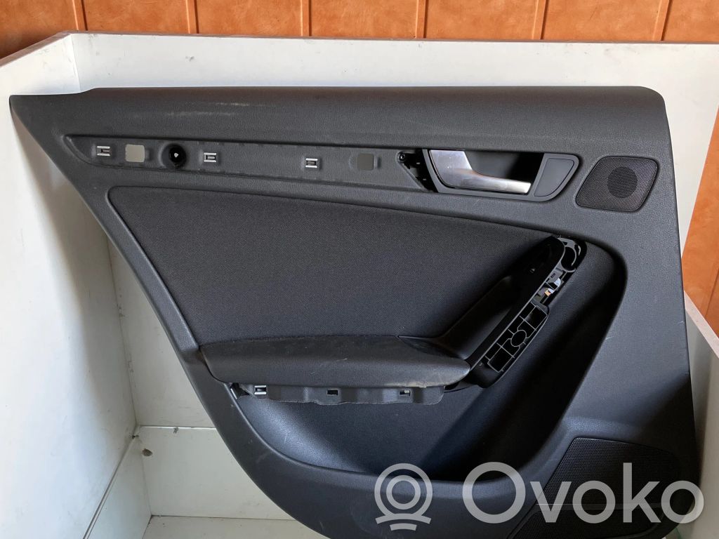 Audi A4 S4 B8 8K Rear door card panel trim 