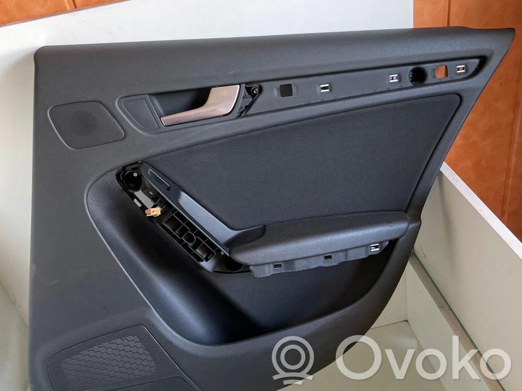 Audi A4 S4 B8 8K Boczki / Poszycie drzwi tylnych 