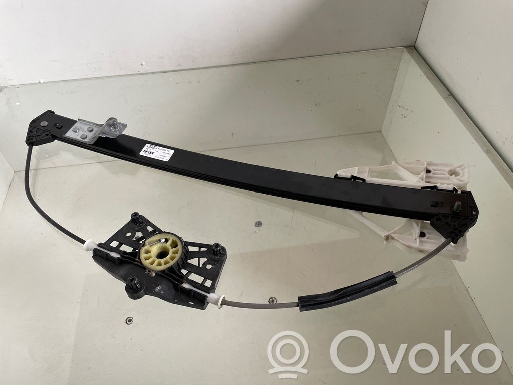 Audi Q2 - Mechanizm podnoszenia szyby tylnej bez silnika 