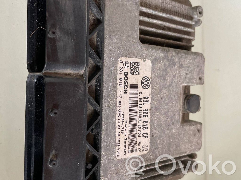 Skoda Superb B6 (3T) Engine control unit/module 