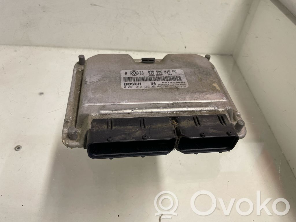 Engine control unit/module   038906019FG,0281010702,28SA5365