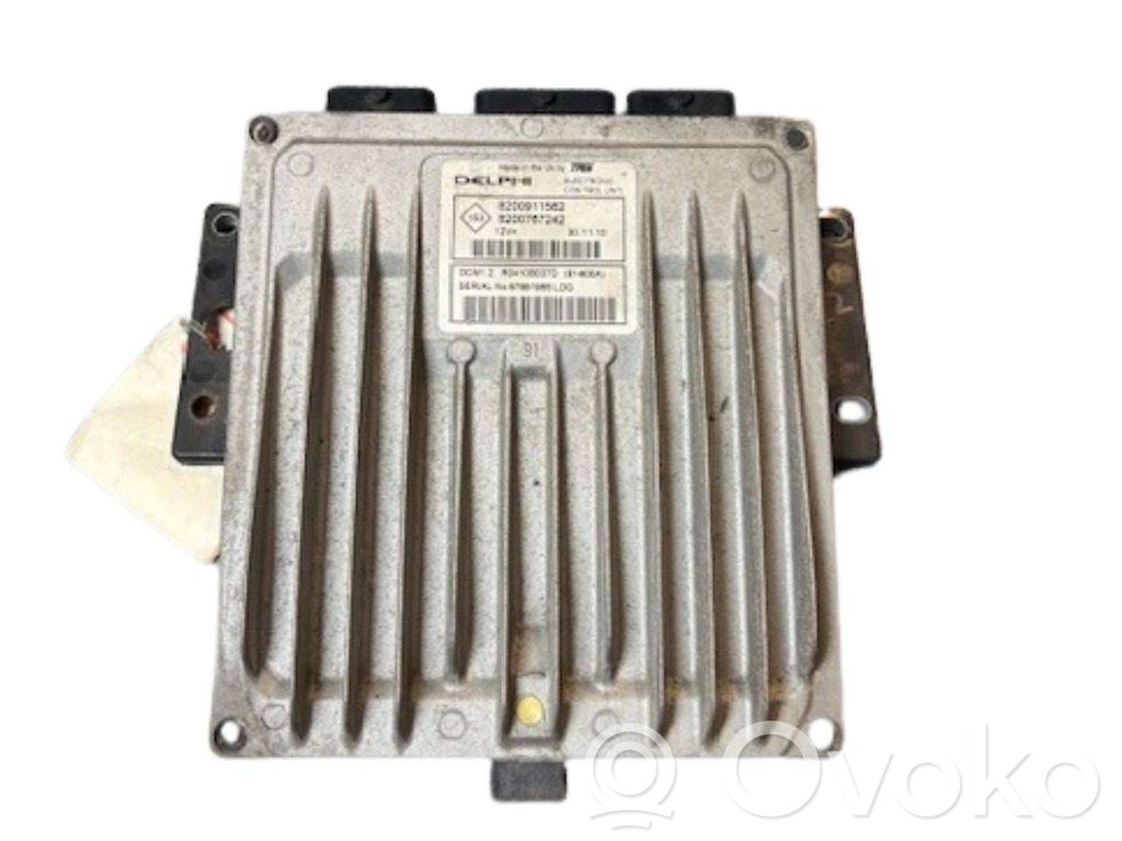 Engine control unit/module   8200911562,8200767242,R0410B037D