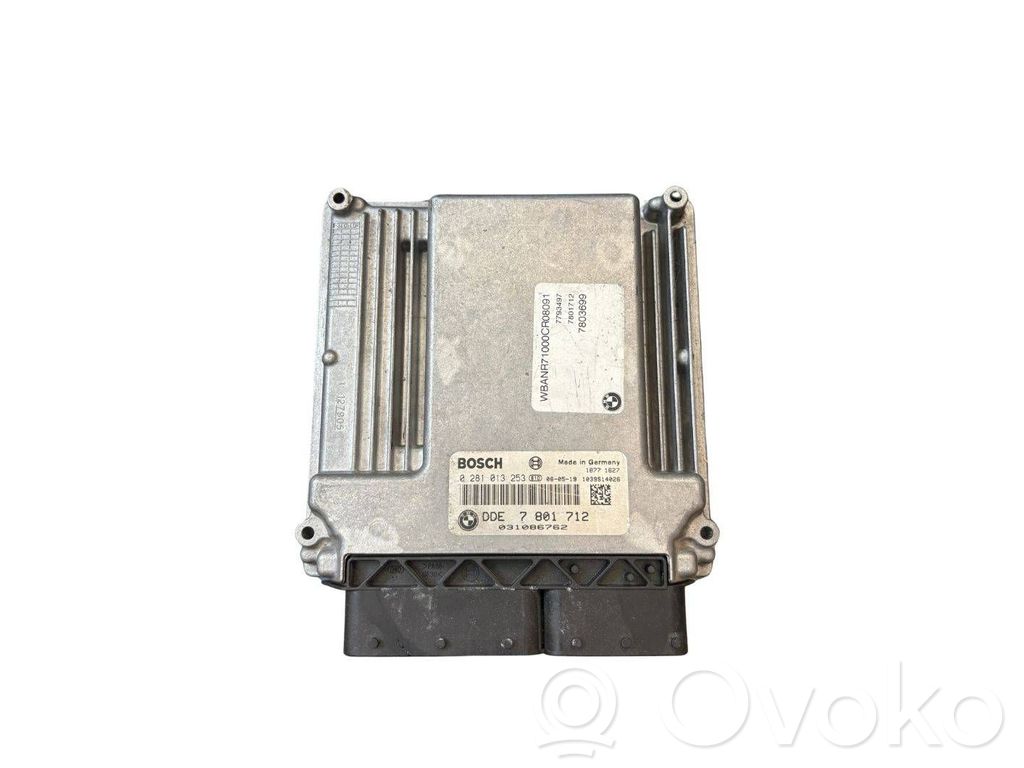 Moottorin ohjainlaite/moduuli   0281013253,DDE7801712,031086762