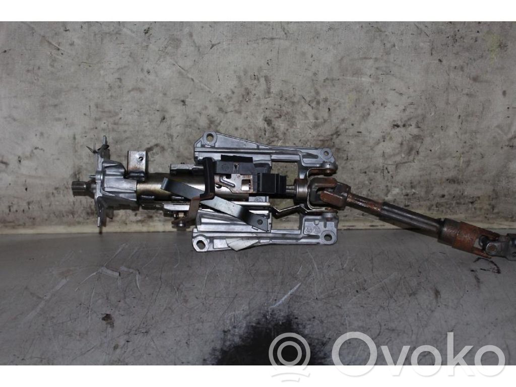 Steering wheel axle