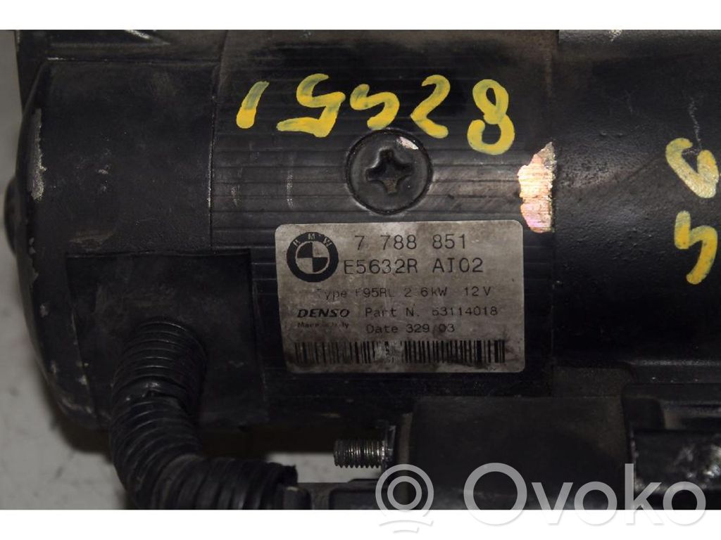 BMW 7 E65 E66 Starter motor 