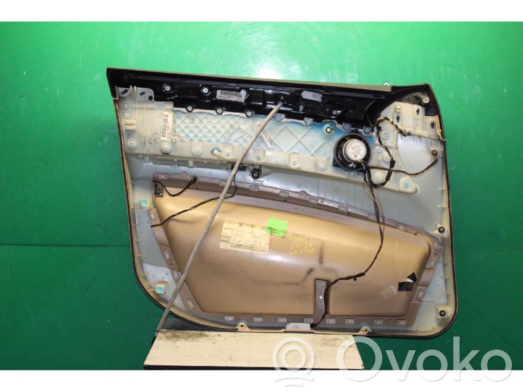 Front door card panel trim