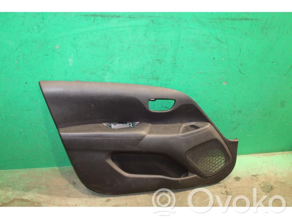 Front door card panel trim
