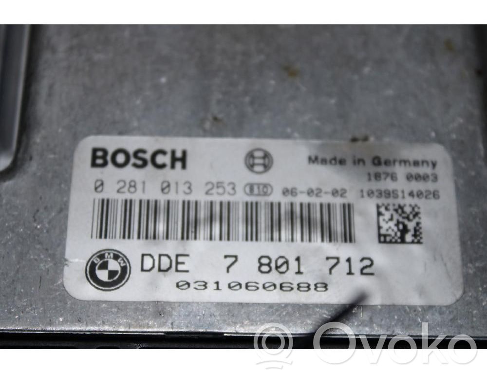 Unité / module de commande d'injection de carburant   0281013253