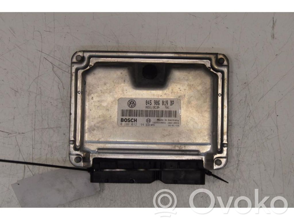 Volkswagen Polo IV 9N3 Unitate/modul comandă pompă injecție combustibil 