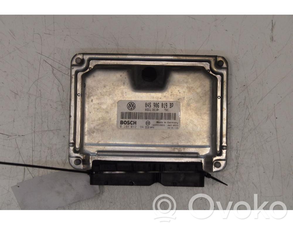 Volkswagen Polo IV 9N3 Degalų (kuro) siurblio valdymo blokas 