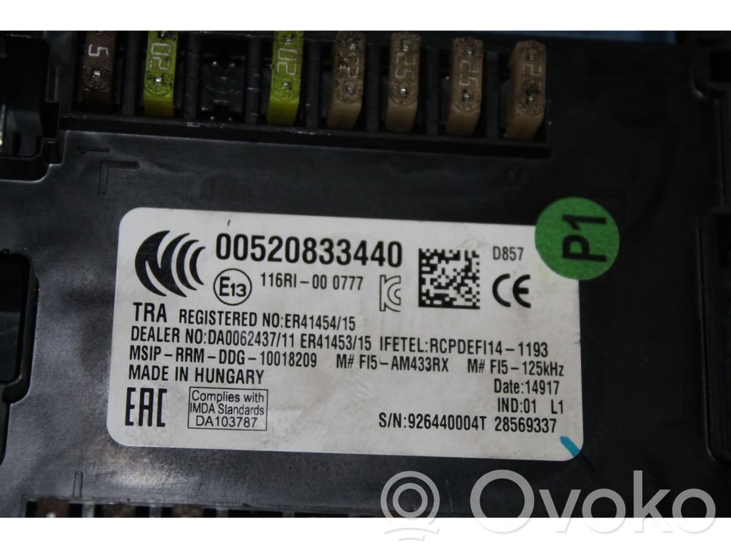 Sulakemoduuli   00520833440