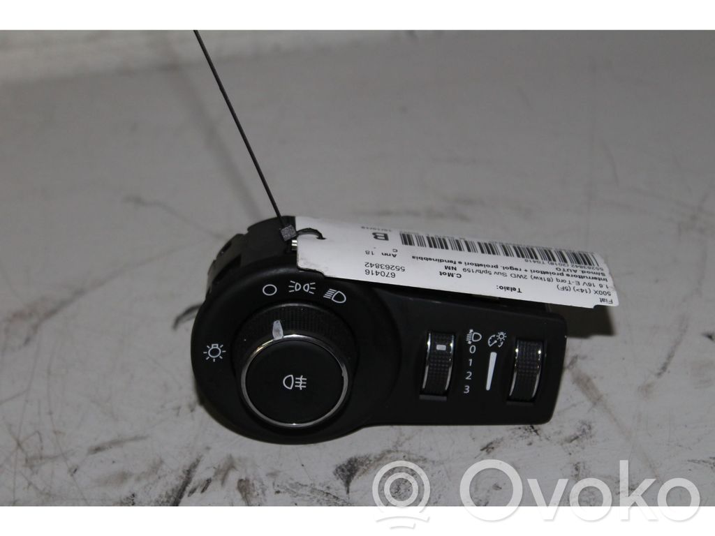 Fiat 500X Interruptor de luz 