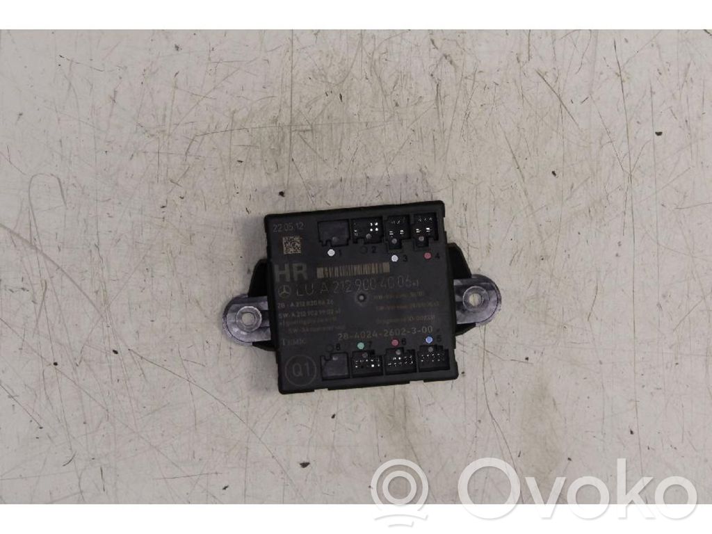 Mercedes-Benz C W204 Other control units/modules 
