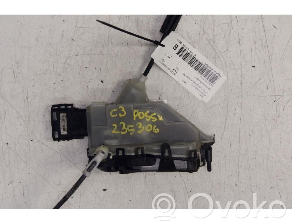 Citroen C3 Aircross Încuietoare ușă spate 