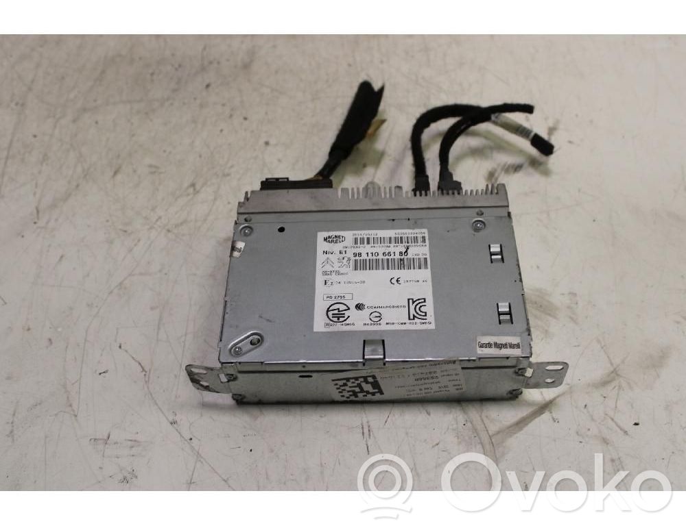 Peugeot 208 I Panel / Radioodtwarzacz CD/DVD/GPS 