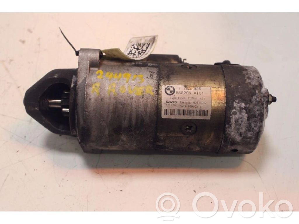 Land Rover Range Rover L322 Motor de arranque 