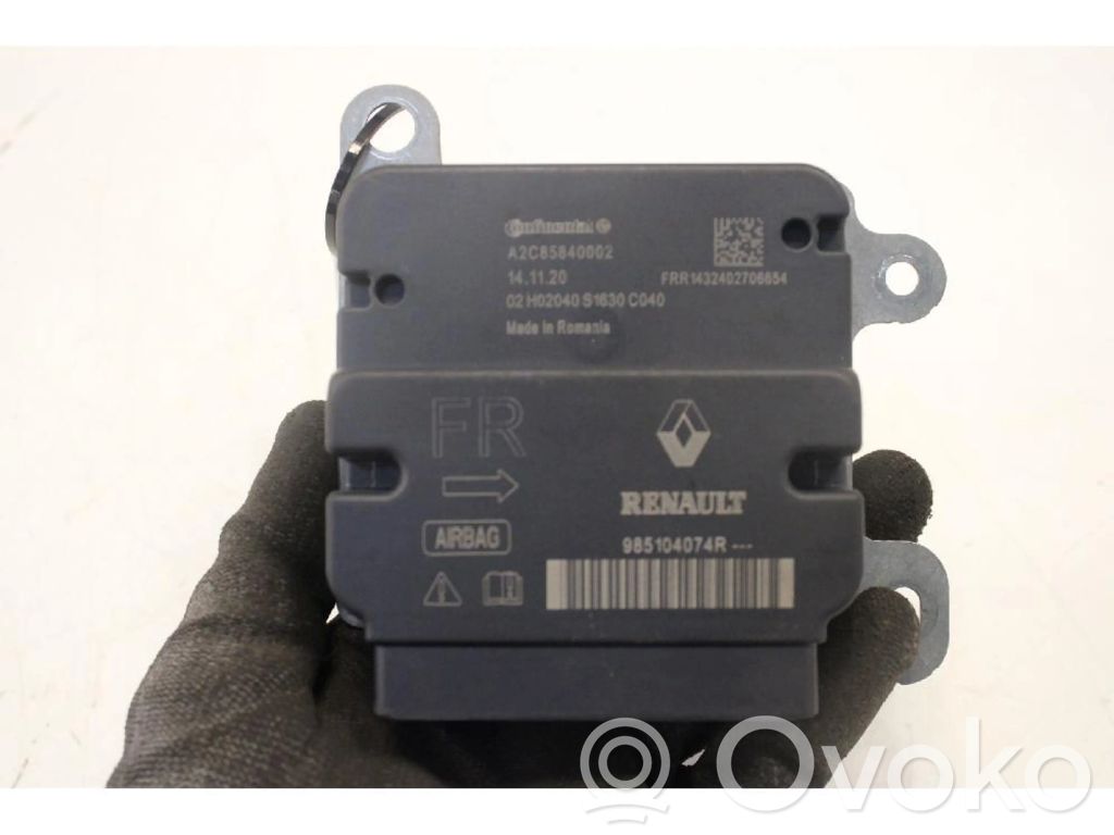Unidad de control/módulo del Airbag   985104074R