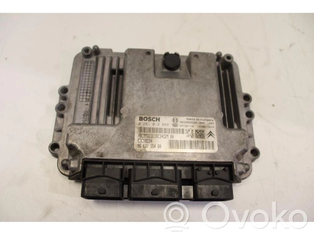 Peugeot 207 CC Unité / module de commande d'injection de carburant 
