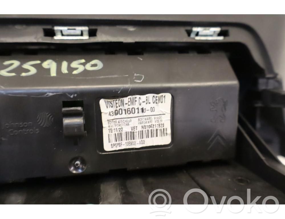 Peugeot Partner III Unitate principală radio/CD/DVD/GPS 