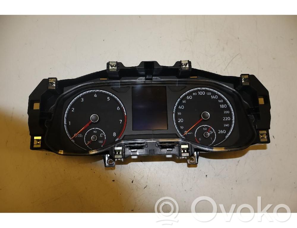 Volkswagen Polo VI Compteur de vitesse tableau de bord 