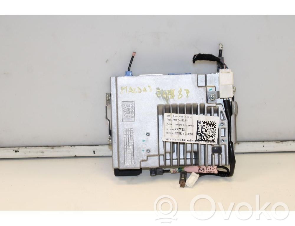Mazda 3 III Panel / Radioodtwarzacz CD/DVD/GPS 