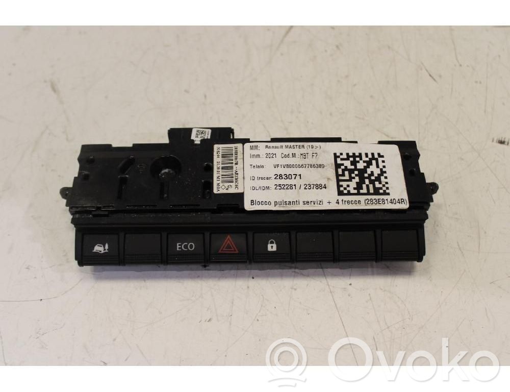 Renault Master III Multifunctional control switch/knob 